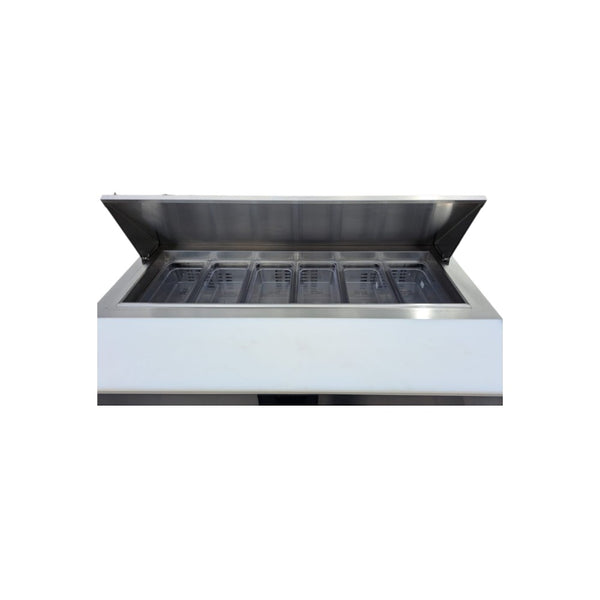 Atosa MSF8302GR Refrigerated Prep Table - 48 inch