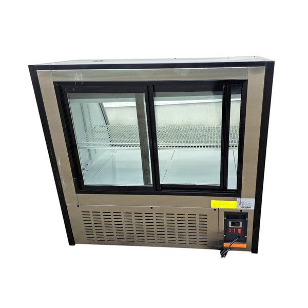 EFI CDC-1200B 48 inch Curved Glass Deli Case - Black