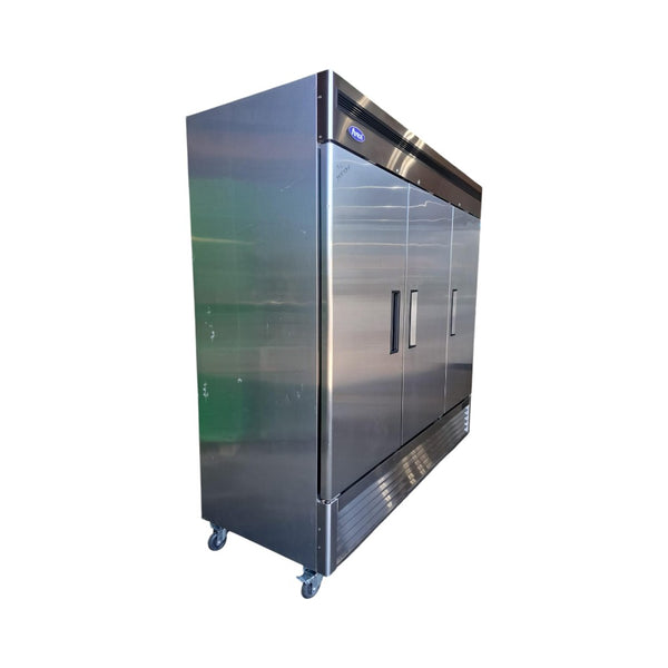Atosa MBF8508GR Reach-in Refrigerator - 3 Solid Door - 82''