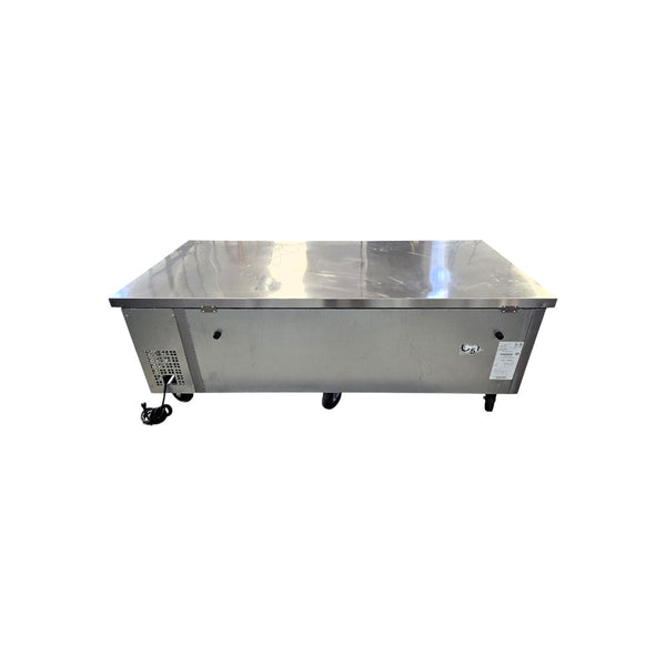 Atosa MGF8453GR Refrigerated Chef Base - 4 Solid Drawers - 72 Inch