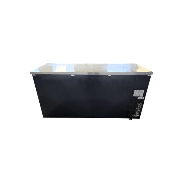 Omcan UBB-24-72F-HC Back Bar Cooler - 3 Door - 72 Inch
