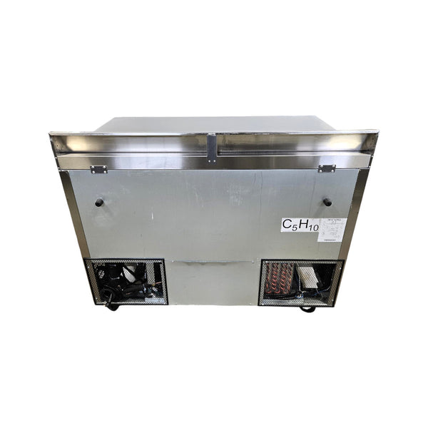 Atosa MGF8413GR Worktop Freezer with Backsplash - 48 Inch