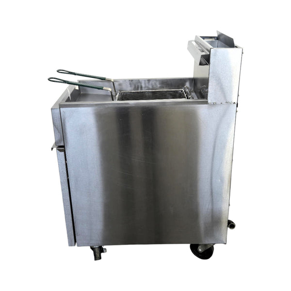 Atosa ATFS-50 Natural Gas - 50lb Deep Fryer