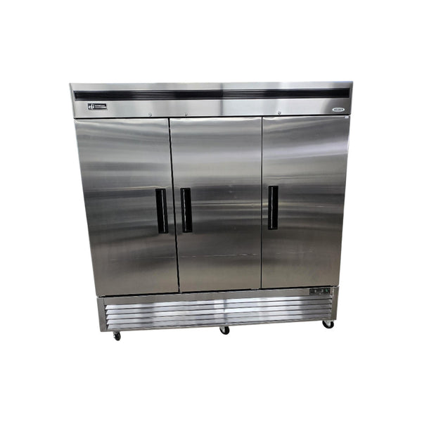 EFI C3-82VC Upright Refrigerator - 3 Solid Door - 82 Inch