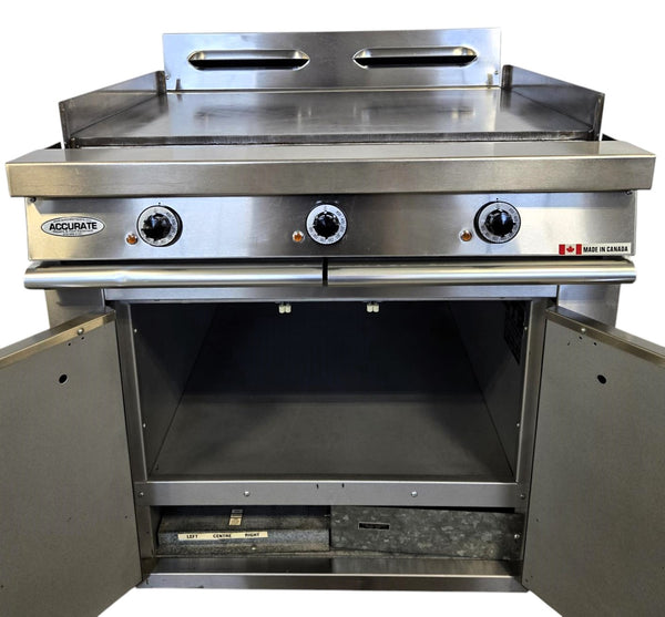 Garland 10-22S Heavy Duty 36 in Electric Griddle with Cabinet