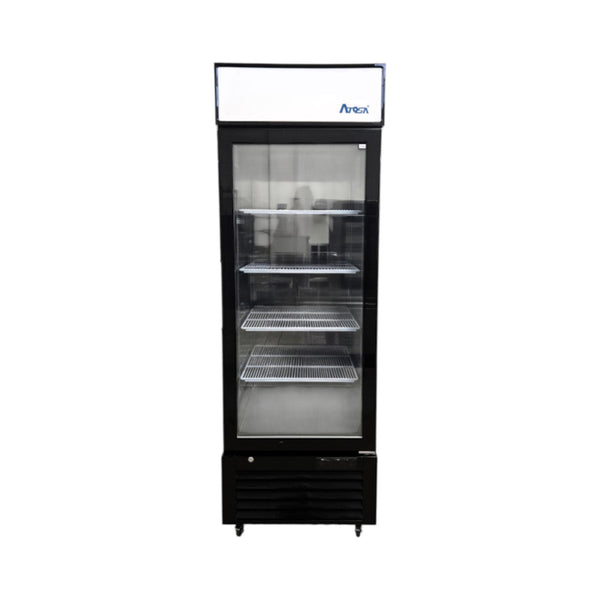 Atosa MCF8720GR Upright Merchandiser Freezer - 1 Glass Door - 27 Inch