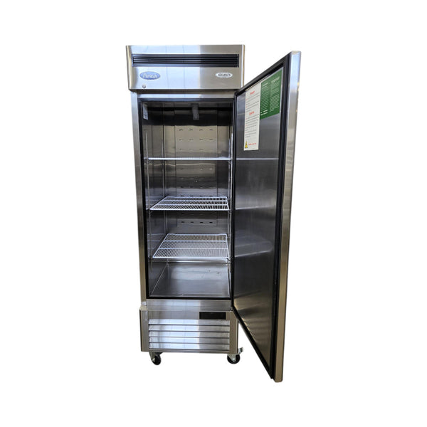 Atosa MBF8505GR Upright Refrigerator - 1 Solid Door - 27 Inch
