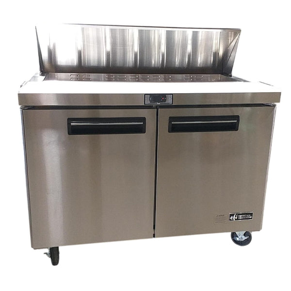 EFI CSDR2-48VC Refrigerated Prep Table - 2 Door - 48''