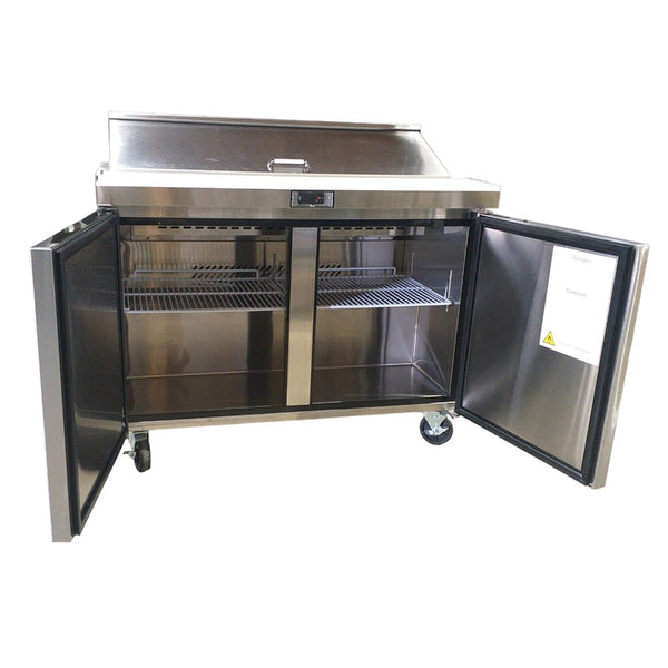 EFI CSDR2-48VC Refrigerated Prep Table - 2 Door - 48''
