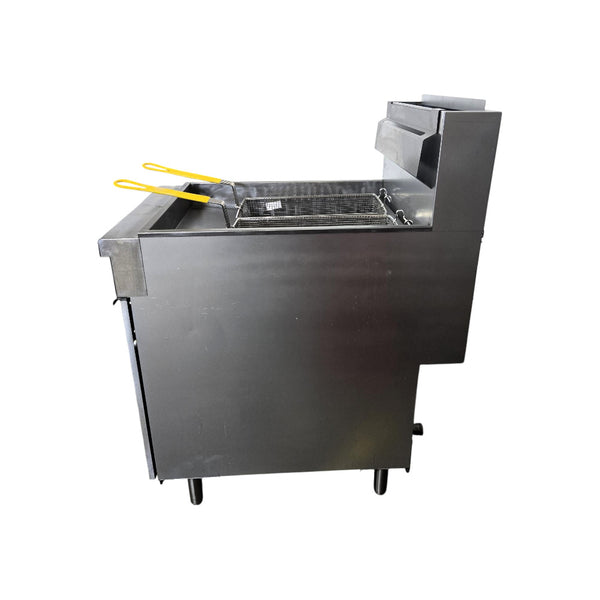 Turbo-Range TR-F5R-NG 75-80lb Natural Gas Deep Fryer