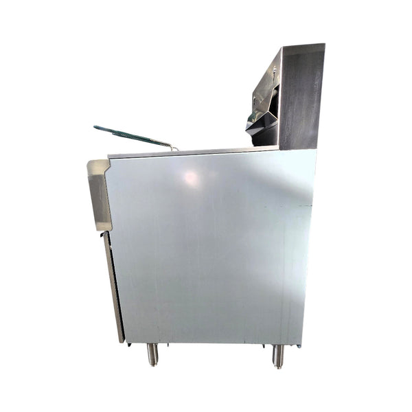 Omcan CE-CN-0040-240-1 Electric Floor Fryer - 40 Lb