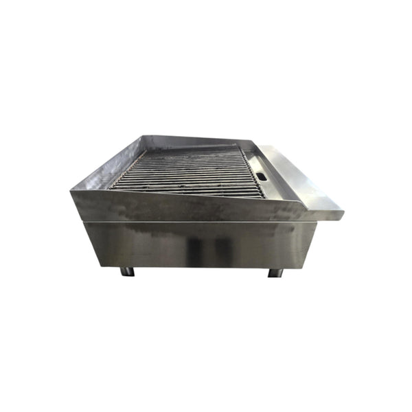 Atosa ATCB-24 Natural Gas Lava Rock Charbroiler - 24''