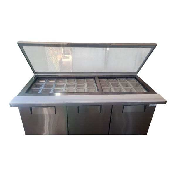 True TSSU-72-30M-B-ST-HC Sandwich Prep Table