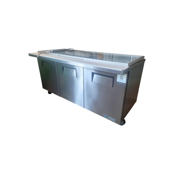 True TSSU-72-30M-B-ST-HC Sandwich Prep Table
