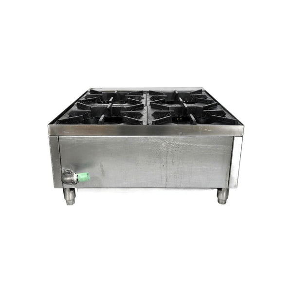 Atosa ACHP-4 4 Burner Hot Plate 24 Inch