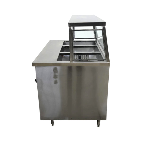 Emerald STM44PSE Electric Single Tank Steam Table - 44 Inch