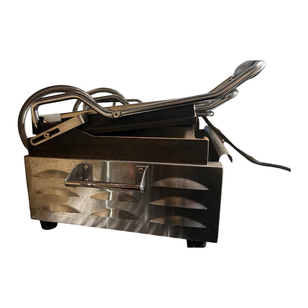 Eurodib SFE02365 Double Groved Sandwich Grill - 10 Inch