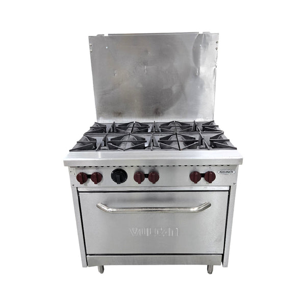 Vulcan SX36 6-Burner Liquid Propane Range with Standard Oven