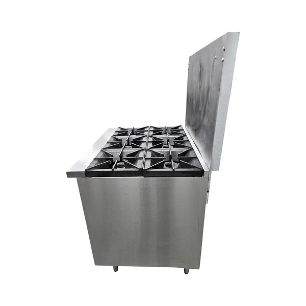 Vulcan SX36 6-Burner Liquid Propane Range with Standard Oven