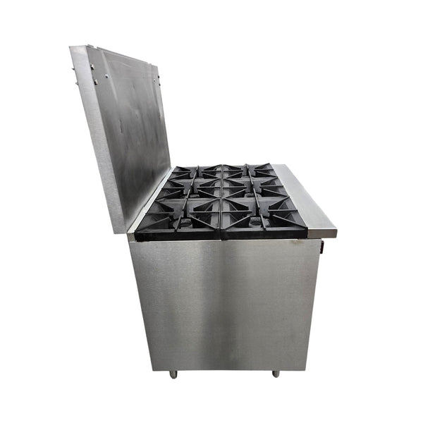 Vulcan SX36 6-Burner Liquid Propane Range with Standard Oven