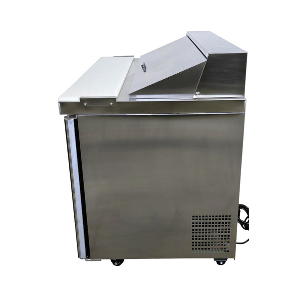 Atosa MSF8302GR Refrigerated Prep Table - 2 Solid Door - 48 Inch
