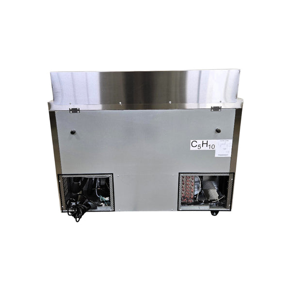 Atosa MSF8302GR Refrigerated Prep Table - 2 Solid Door - 48 Inch