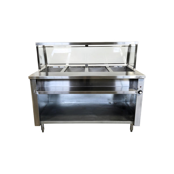 Nella STM58 PSE Electric Single Tank Steam Table - 58 Inch