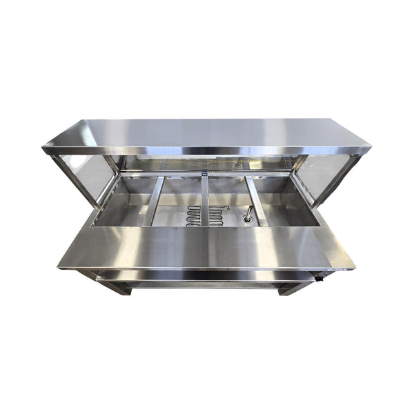 Nella STM58 PSE Electric Single Tank Steam Table - 58 Inch