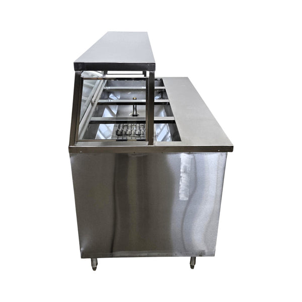 Nella STM58 PSE Electric Single Tank Steam Table - 58 Inch