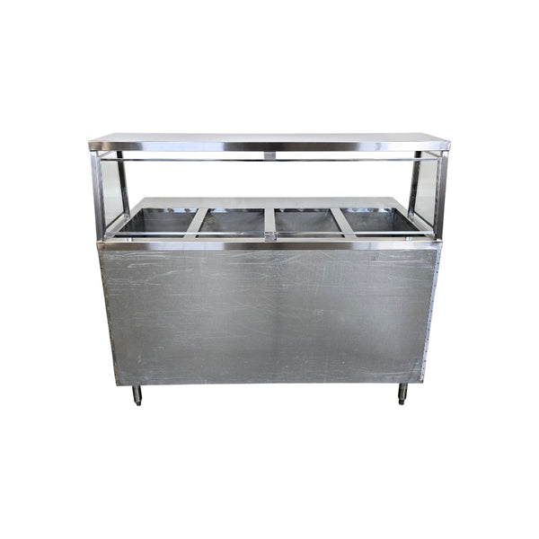 Nella STM58 PSE Electric Single Tank Steam Table - 58 Inch