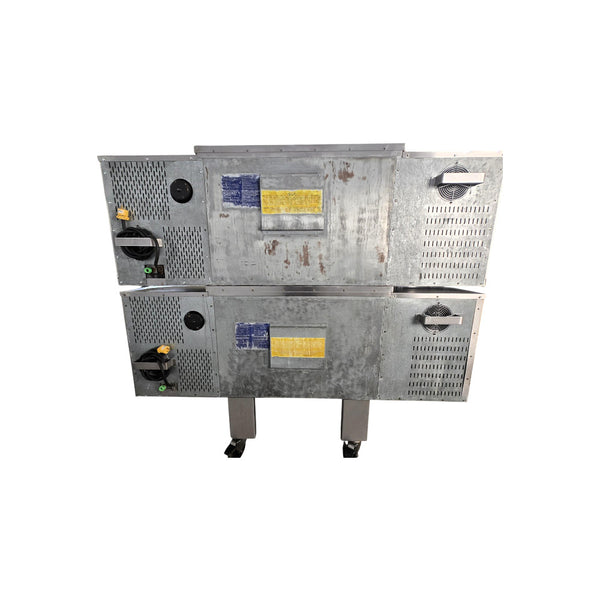 Zesto CG3632 Double Stacked Conveyor Pizza Oven - Nat Gas