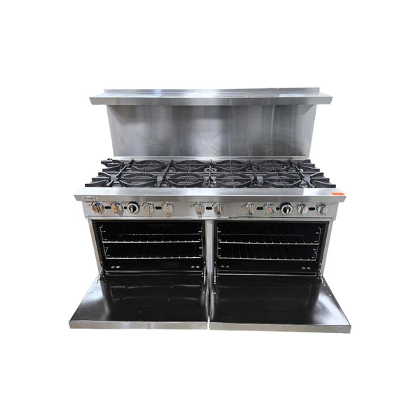 Inferno IR60-10B Gas Range with 10 Open Burners and 2 Ovens - 60 Inch - Propane