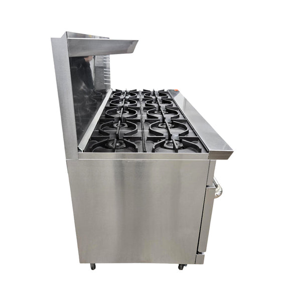 Inferno IR60-10B Gas Range with 10 Open Burners and 2 Ovens - 60 Inch - Propane