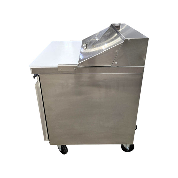 Glacier GST-29-8 Refrigerated Prep Table - 1 Solid Door - 29 Inch