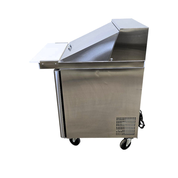 EFI CMDR1-27VC-R Megatop Refrigerated Prep Table - 1 Solid Door - 27 Inch