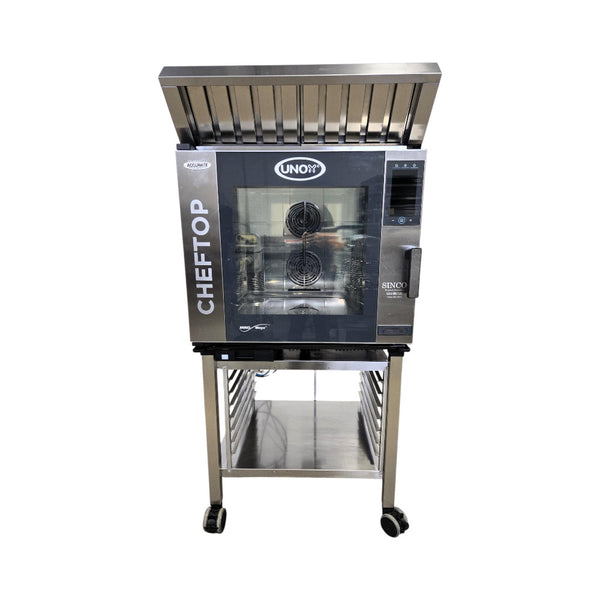 Unox XAVC-06FS-EPRM and XAVHC-HCFS Combi Oven - Electric