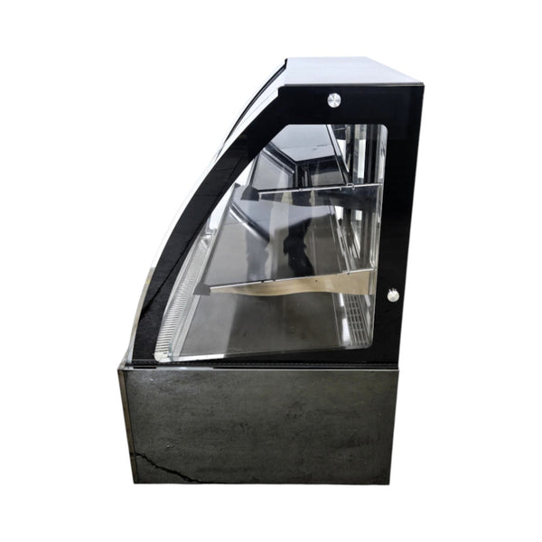 EFI CGCM-4747 Curved Glass Refrigerated Display Case - 47 Inch