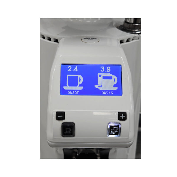 Victoria Arduino MDJ OD Grinder with PUQpress M4 Coffee Press