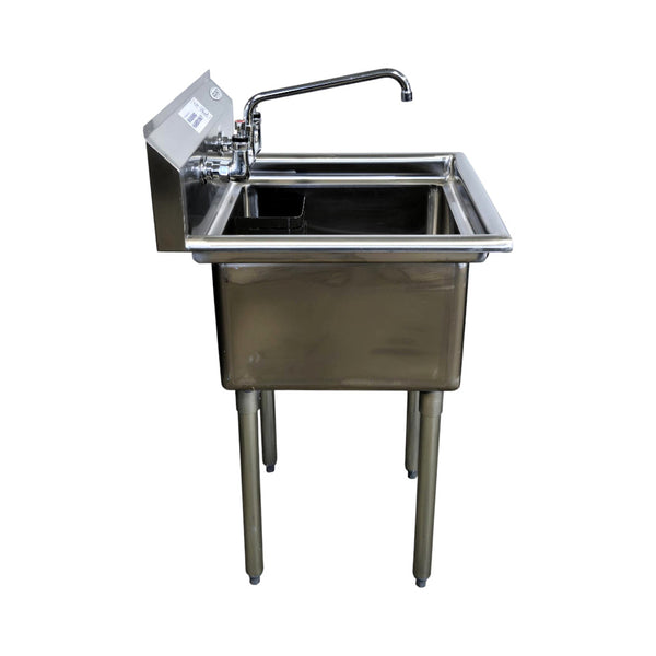 Tub Sink - 23x23x41 inch with 12 inch Faucet