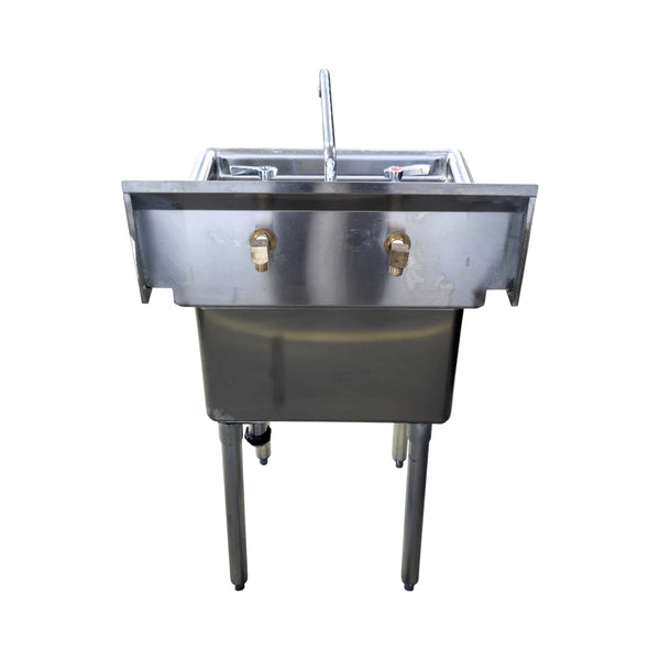 Tub Sink - 23x23x41 inch with 12 inch Faucet