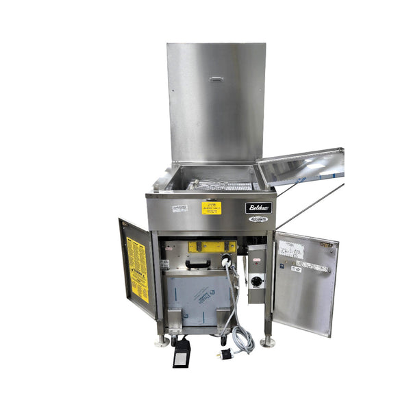 Belshaw 718LFG Donut Fryer with EZ18 Shortening Melter-Filter
