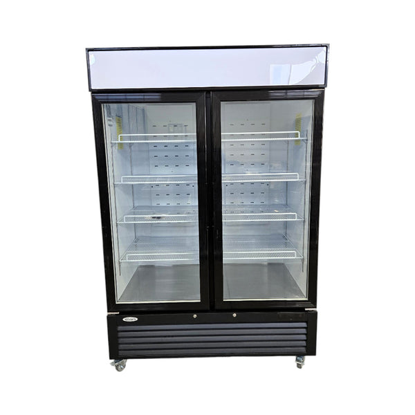 EFI C2-54GDVC Upright Merchandiser Cooler - 2 Glass Door - 54 Inch