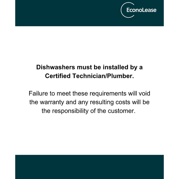 Lamber DSP4-PS High-Temperature Undercounter Dishwasher