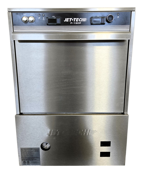 Jet-Tech F-18DP Undercounter Dishwasher