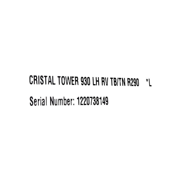 ISA Cristal Tower 930 LH RV TB/TN R290 L ISA Freezer Merchandiser - Broken Wheels