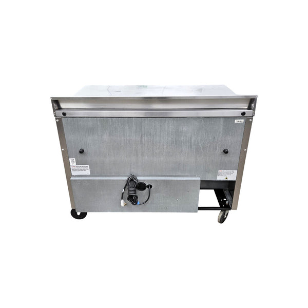 TRUE TWT-48-HC Worktop Refrigerator with Backsplash - 2 Solid Door - 48 Inch