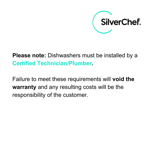Jet-Tech F-18DP Undercounter Dishwasher