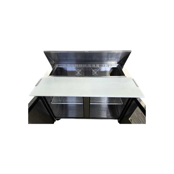 Atosa MSF8602GR Refrigerated Mega Top Prep Table - 2 Door