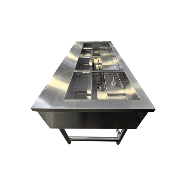 Superco HW-4E Hot Table - 4 Well