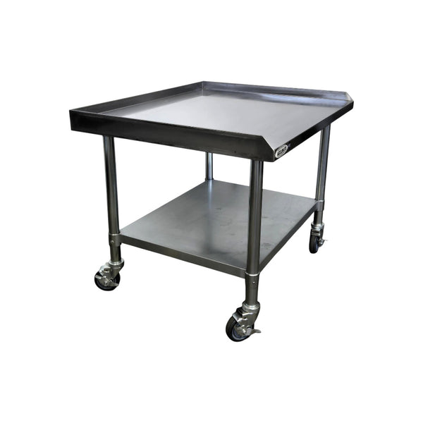 Omega Stainless Steel Equipment Stand with Wheels - 30 x 36''